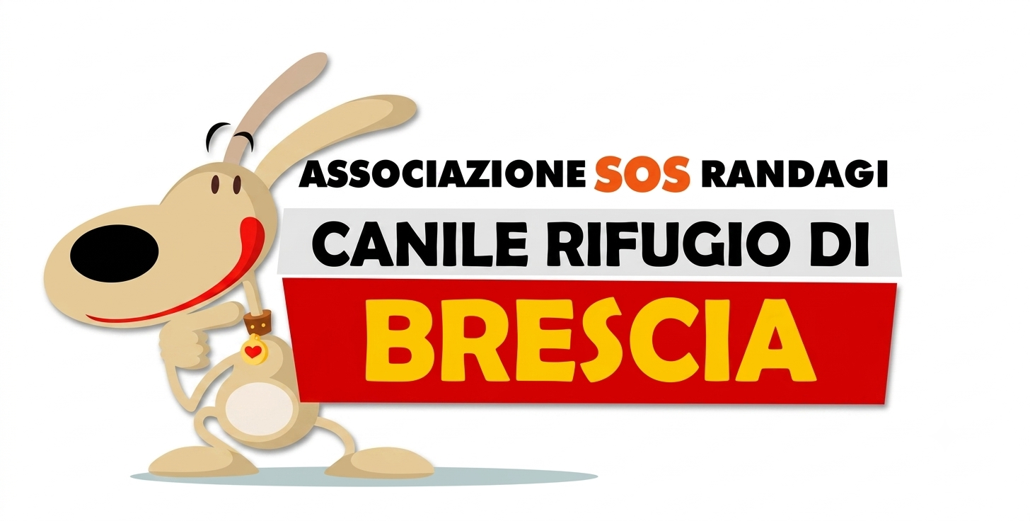 Logo SOS Randagi — Canile Rifugio di Brescia