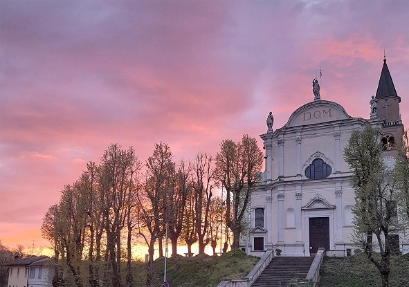 Chiesa dei Santi Faustino e Giovita al tramonto
